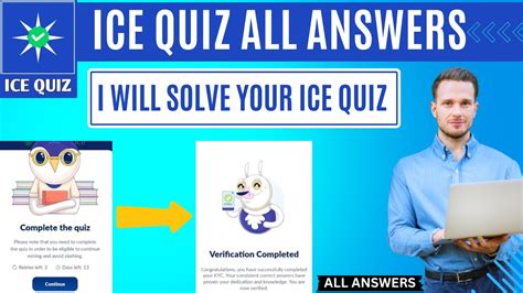 Ice Mining App Quiz KYC Ice Network KYC Step 3 Quiz Ice Network