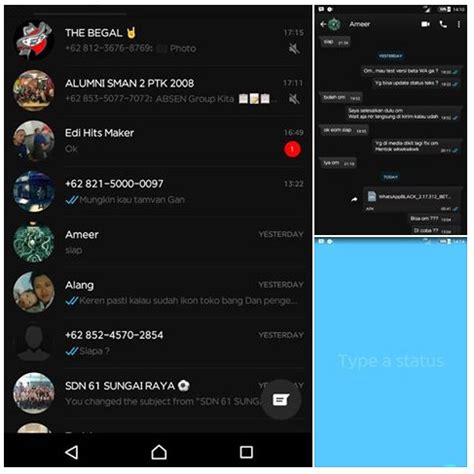 whatsapp black latest update terbaru  apk beta gratis