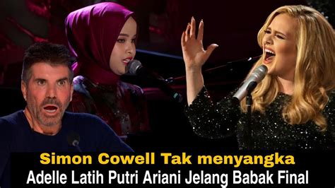 SubhanallahSimon Cowell Dibuat Kaget Adelle Latih Putri Ariani