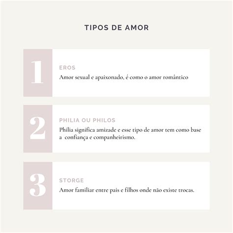 Quais Os Tipos De Amor - Quantos tipos de amor vocês conhecem? Os 7 tipos de amor descrito pelos ...