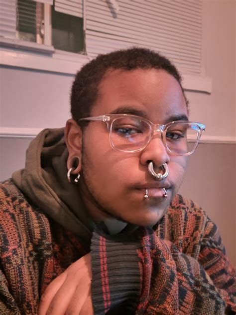 Just Showing Off My Set Up 19mm Lobes 6mm Septum Rstretched