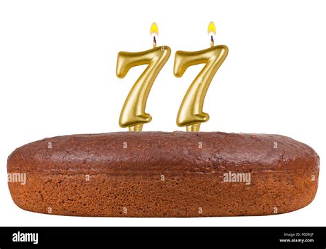 77 Candles Cut Out Stock Images And Pictures Alamy