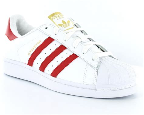 Adidas Superstar Rouge Blanc