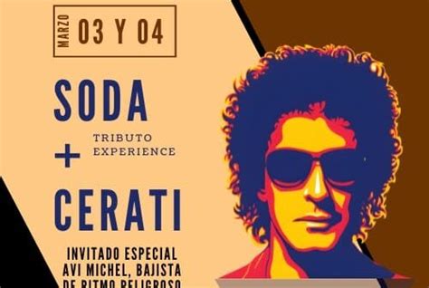 Soda Stereo Gustavo Cerati Tributo Experience Llega Al Teatro Ngela