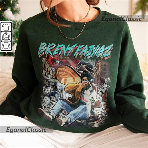 Brent Faiyaz Larger Than Life Album 90s Rap Music Shirt Etsy Canada