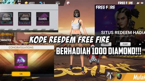 Kode Reedem Free Fire Terbaru Youtube