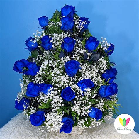 Recopilaci N Imagen Arreglos De Rosas Azules Para Hombre Abzlocal Mx