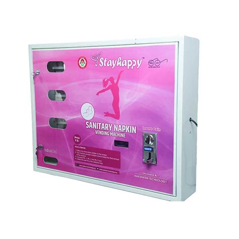 StayHappy Automatic Sanitary Napkin Vending Machine Coin Operated With