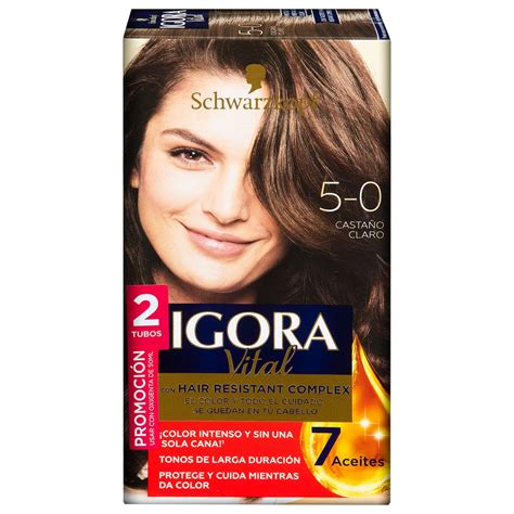 Tinte Igora Vital Doble Tubo Varios Tonos