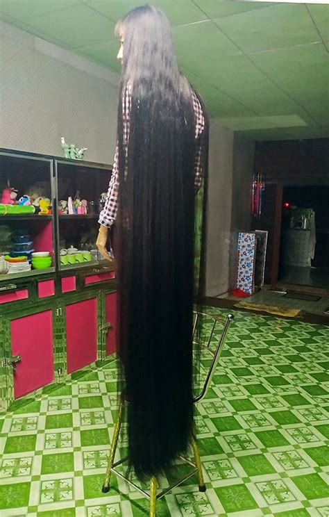 Pin Oleh Self Di Myanmar Long Hair Girl May Thuzar Linn Rambut Super