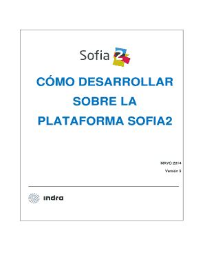 Completable En línea CMO DESARROLLAR SOBRE LA PLATAFORMA bSOFIA2b Fax