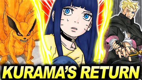 Kurama Returns And Borutos Karma Secret Boruto Two Blue Vortex Chapter