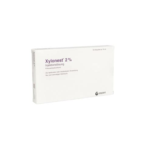 Xylonest 2 Luerfit Ampullen Injektionslösung 10X10 ml