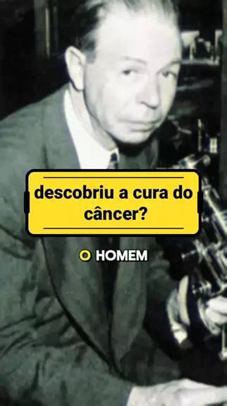 Descobriu A Cura Do Cancer
