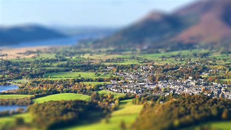 Landscape Town Tilt Shift 1920x1080 Wallpaper Wallhaven Cc