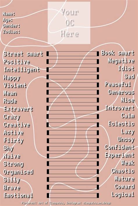 OC Chart Disegni