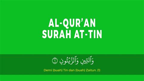 Free Green Screen Al Qur An 95 Surah At Tin