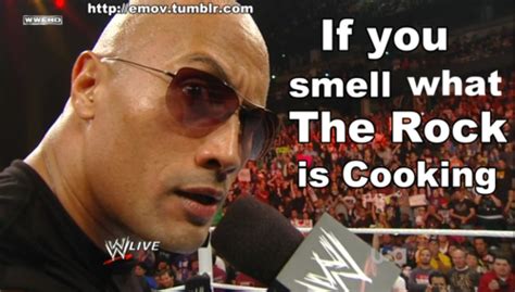 Can You Smell What The Rock Is Cooking