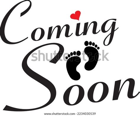 Baby Coming Soon Boy Girl New Stock Vector Royalty Free 2234030539