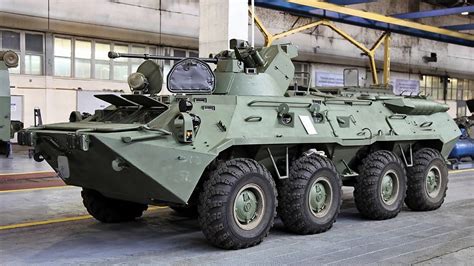 Rusia Recibe Un Lote De Vehículos De Combate Btr 82am Modernizados