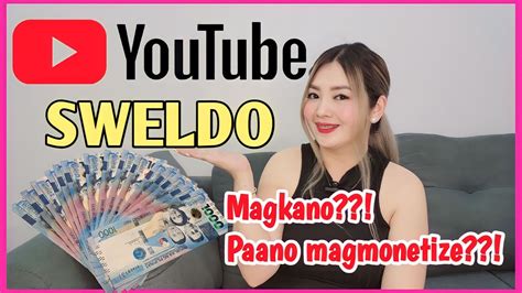 Monetized Agad In Month My First Youtube Sweldo Steps Paano