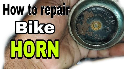 How To Repair Bike Horn YouTube