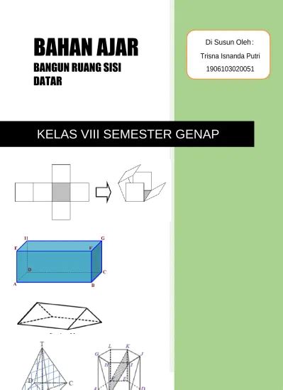 Bahan Ajar Bangun Ruang Sisi Datar Docx