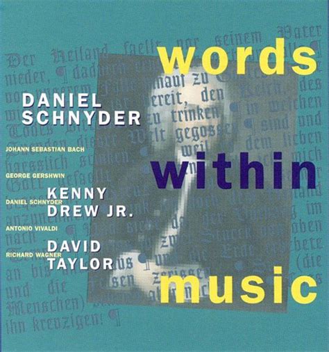 Words Within Music Daniel Schnyder Cd Album Muziek Bol