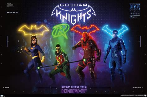 DC Comics Gotham Knights - Characters Wall Poster, 14.725" x 22.375 ...