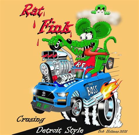 Rat Fink Art Rat Fink Rats Holmes