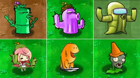 Plants Vs Zombies Mod Zombotany All Cactus Plants Vs All