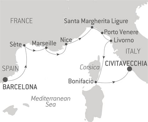 map of italy italian riviera 4
