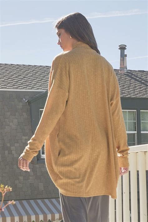 The Clara Ribbed Cocoon Cardigan Shopperboard