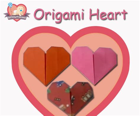 How To Make An Origami Heart Step By Step Instructions 6 Steps With