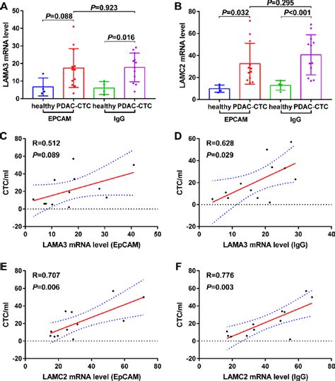 Expression Levels Of A Lama3 And B Lamc2 In Heathy Donor And Pdac Download Scientific