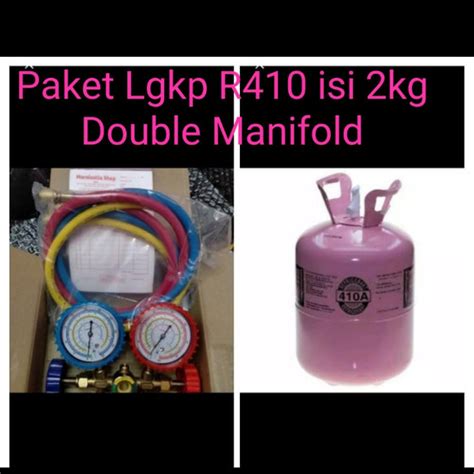 Jual Paket Lengkap Isi Freon R Isi Kg Double Manifold R A A