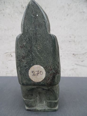 Inuit Stone Hunter Sculpture By Canada Eskimo Art Esquimau S Intondo