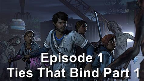 The Walking Dead Season 3 Episode 1 Ties That Bind Full Episode Walkthrough No Commentary