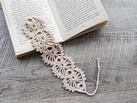 Ads Free Floral Lace Bookmark Crochet Pattern Crochet Bits