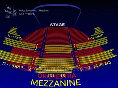 Gershwin Theatre Virtual Seating Chart Two Birds Home