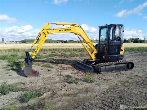 New Holland Kobelco E50 2SR 2005 Kumitela Kaivinkone Nivala