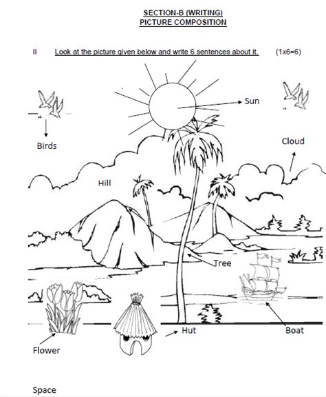 Cbse Class 2 English Sample Paper Set L