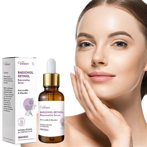 Herunwer Retinol Rejuvenation Serum Venature Bakuchiol Retinol Serum