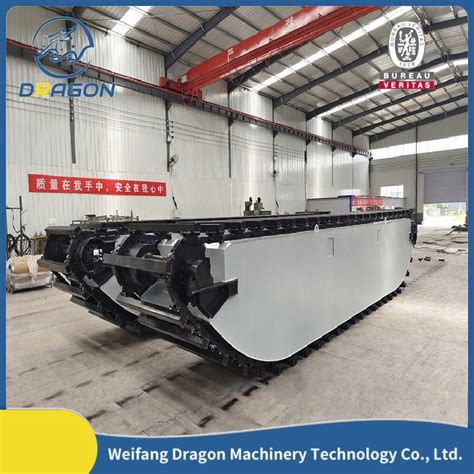 Channel Mud Cleaning Amphibious Multifunctional Dredger Long Reach Boom