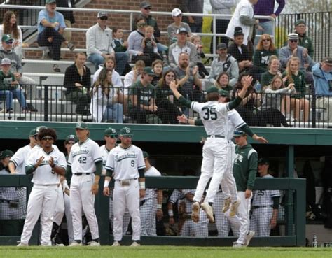 Michigan State Baseball defeats Merrimack, 10-3, in season opener ...