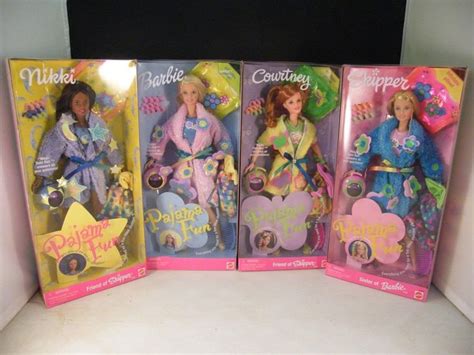 Here Im Offering The Whole Set Of Pajama Fun Barbies All Are Mint In