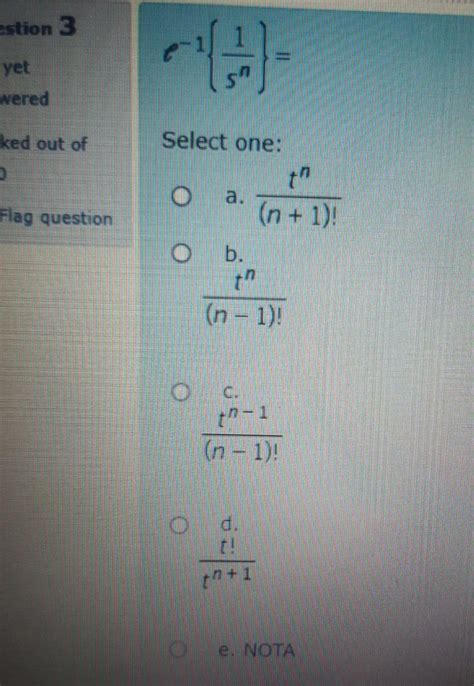 Solved Estion Yet Wered Ked Out Of Select One Flag Chegg