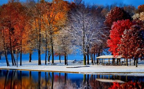 Autumn Snow Wallpapers - Top Free Autumn Snow Backgrounds - WallpaperAccess