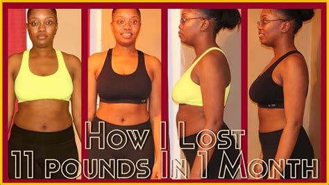 How I Lost Pounds In Month Youtube