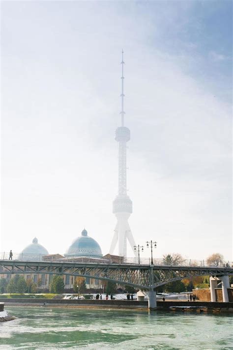 Tashkent Uzbekistan November Tashkent Tv Tower Stock